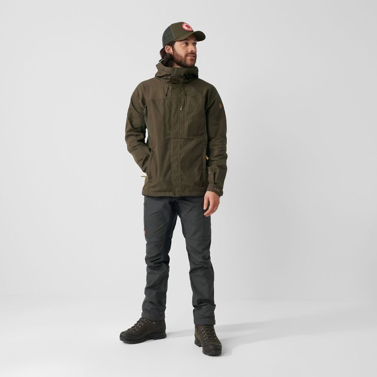FJÄLLRÄVEN Kaipak Trousers M Dark Grey-Black