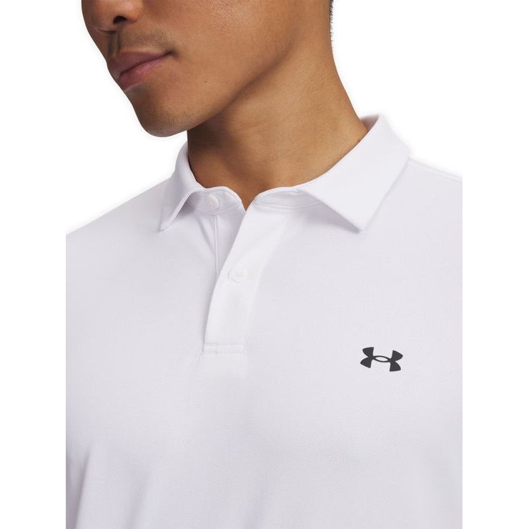 UNDER ARMOUR T2G Pique Polo-WHT