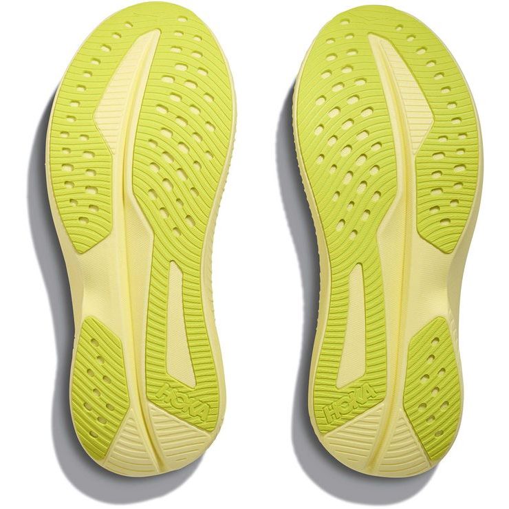 HOKA MACH 6 W WHITE/NEON CITRUS