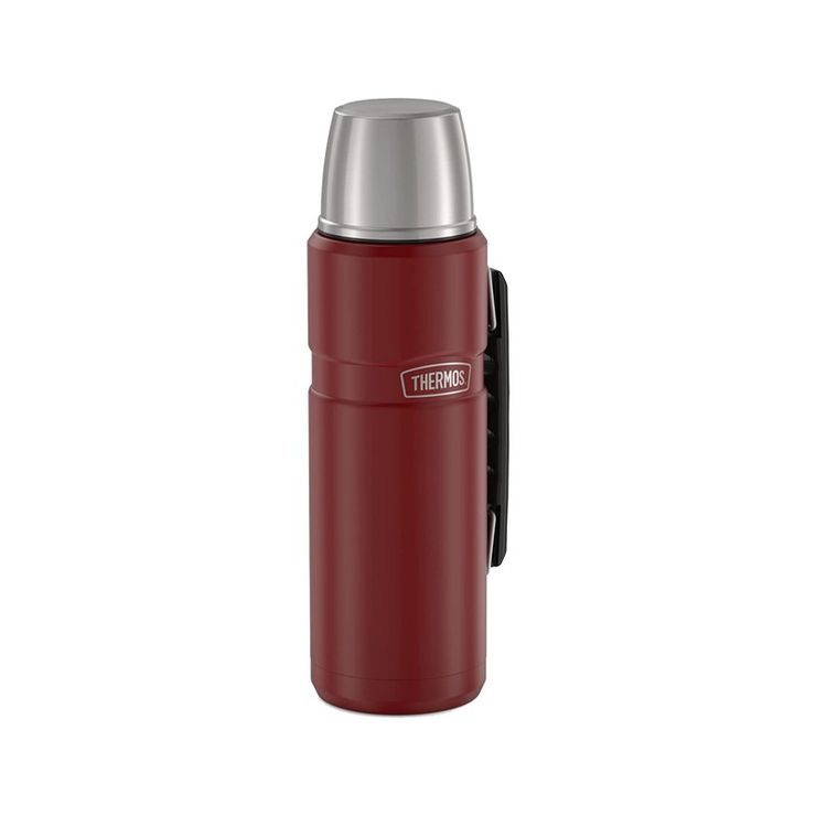 THERMOS Termoska na nápoje s madlem 1200 ml rustic red