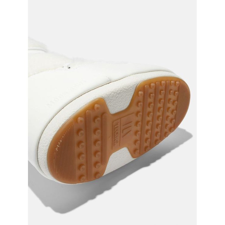 MOON BOOT ICON FAUX FUR OPTICAL WHITE