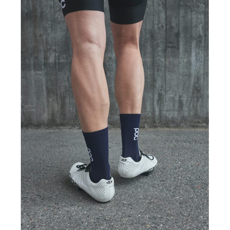 POC Soleus Lite Sock Mid Turmaline Navy