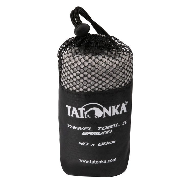 TATONKA TRAVEL TOWEL BAMBOO S grey