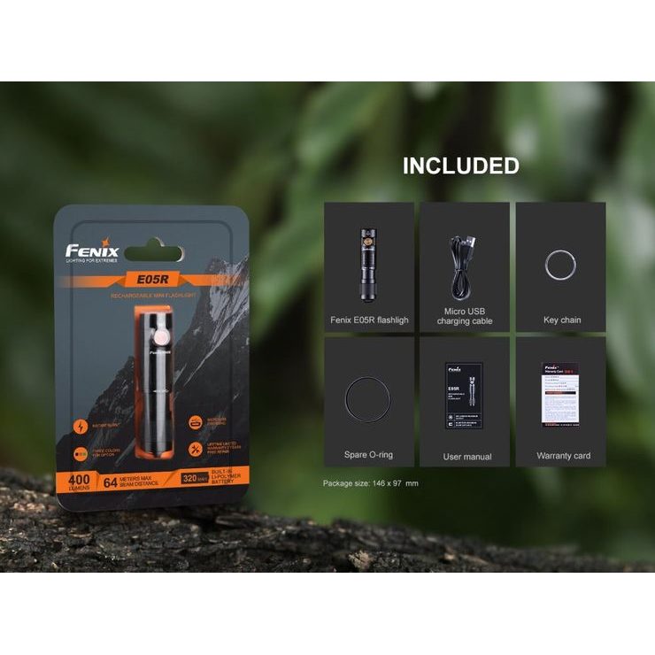 FENIX E05R green