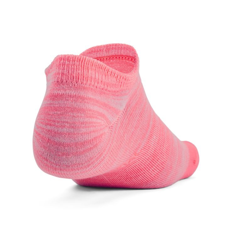 UNDER ARMOUR UA Essential No Show 6pk Pink