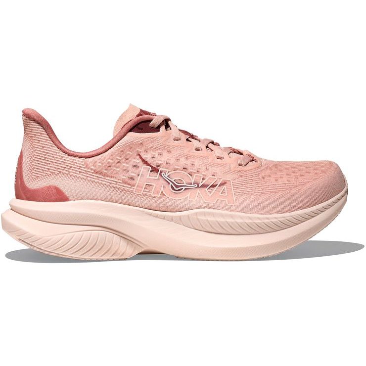 HOKA MACH 6 W ROSE LATTE/BLUSH