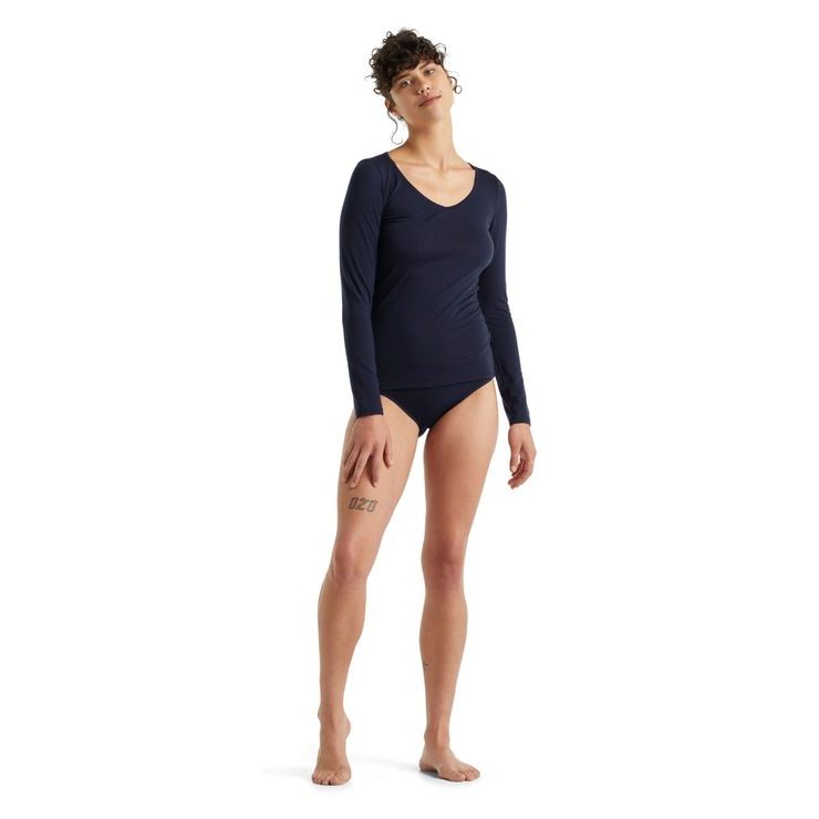 ICEBREAKER W Siren Hipkini MIDNIGHT NAVY