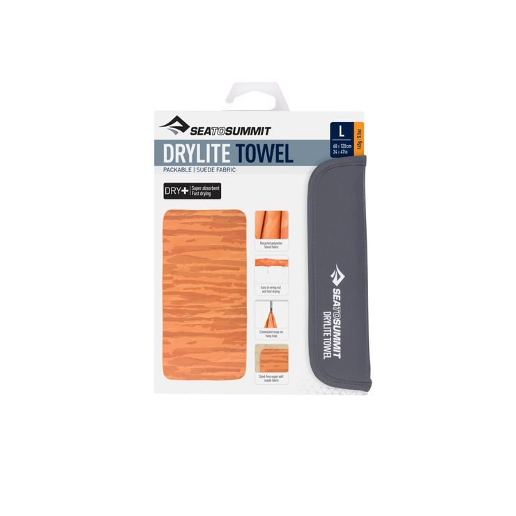 SEA TO SUMMIT Drylite Towel Large , Outback Sunset