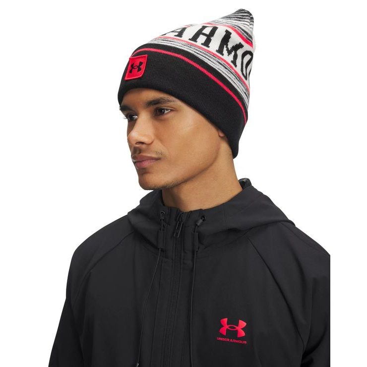 UNDER ARMOUR M Halftime Pom Beanie-BRN