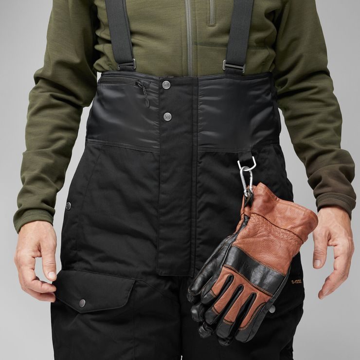 FJÄLLRÄVEN Polar Bib Trousers M, Black