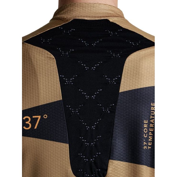 X-BIONIC COREFUSION GRAVEL JERSEY MEN MULTI COLOR/PEANUT BUTTER