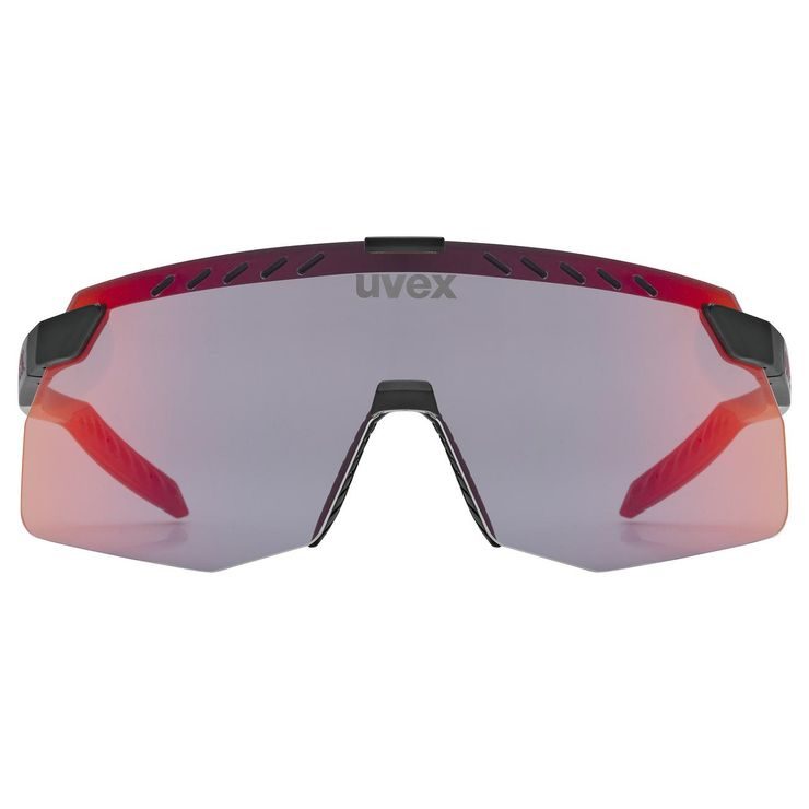 UVEX PACE STAGE S BLACK MATT / MIR.RED 2026