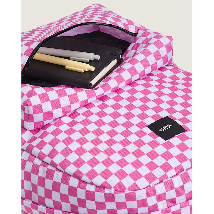 VANS Old Skool Check Backpack 22 CHECKERBOARD Pink Fizz