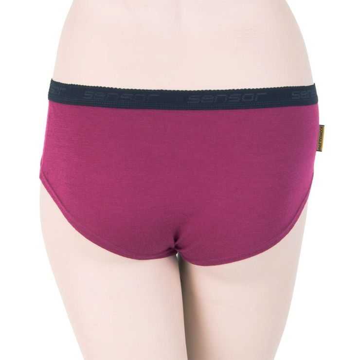SENSOR MERINO ACTIVE dámské kalhotky, lilla