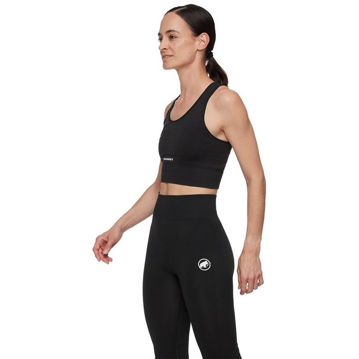 MAMMUT Intersocks - All-Mountain Seamless BL Sport Bra Women black