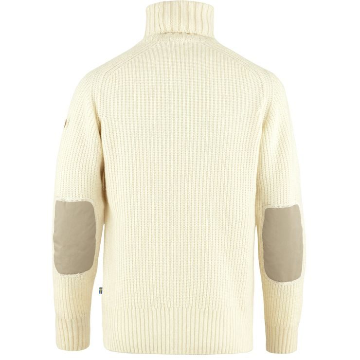 FJÄLLRÄVEN Övik Roller Neck Sweater M Chalk White