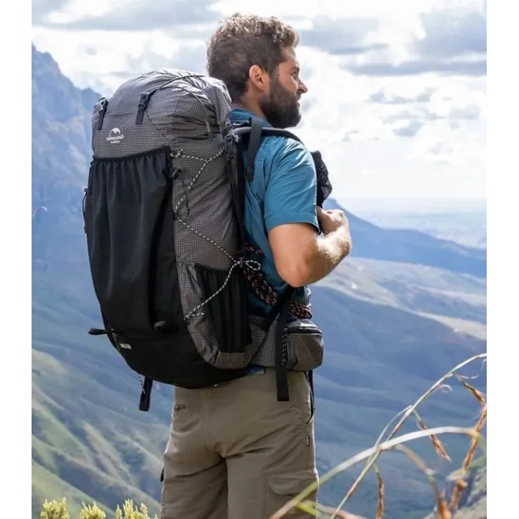 NATUREHIKE Rock 40L+5L, black