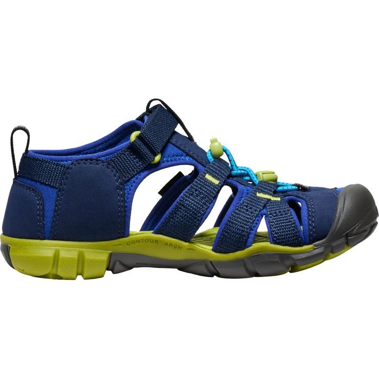 KEEN SEACAMP II CNX YOUTH, naval academy/chartreuse