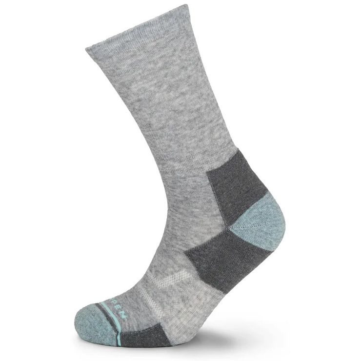 LORPEN MERINO HIKE LIGHT CREW W, LIGHT GRANITE