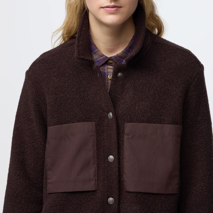 FJÄLLRÄVEN Kaitum Overshirt W Black Oak