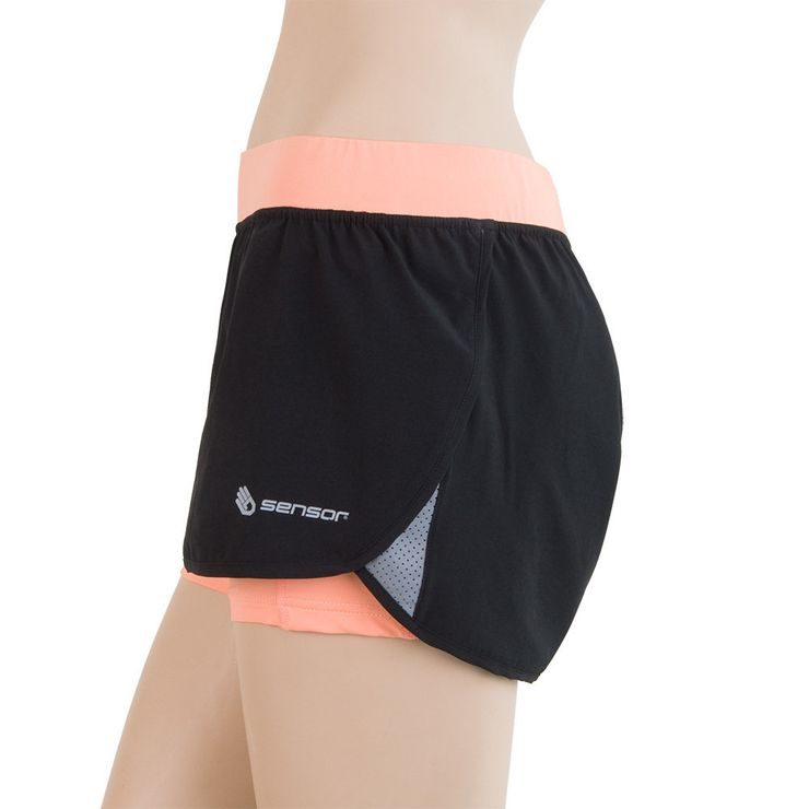 SENSOR TRAIL women's shorts black/apricot