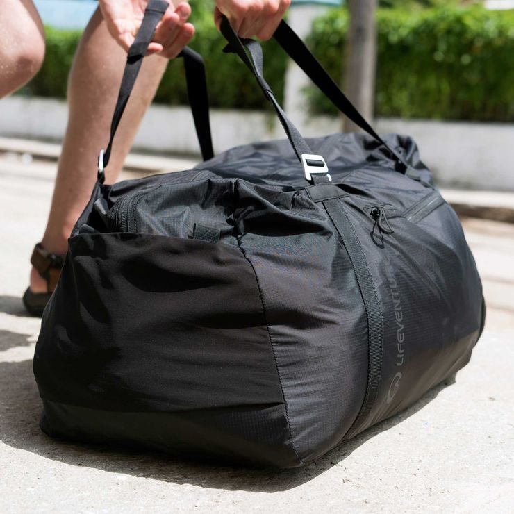 LIFEVENTURE Packable Duffle 70l black