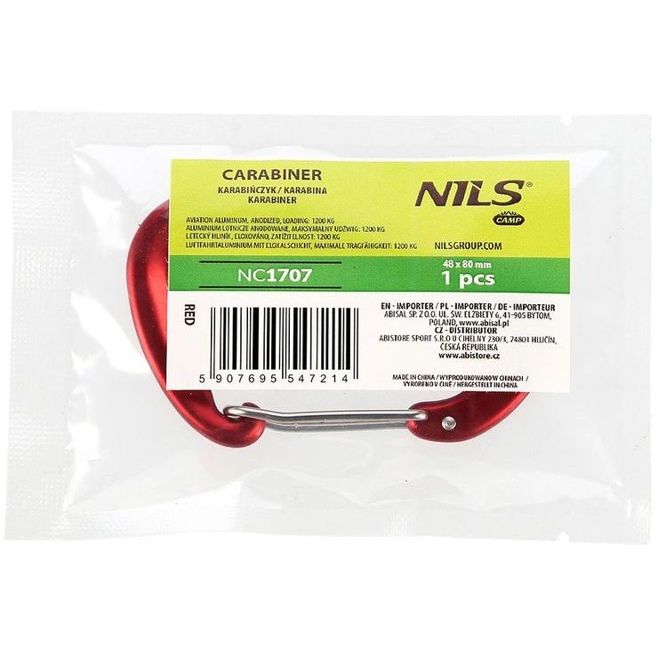 NILS Camp NC1707 12kN červená