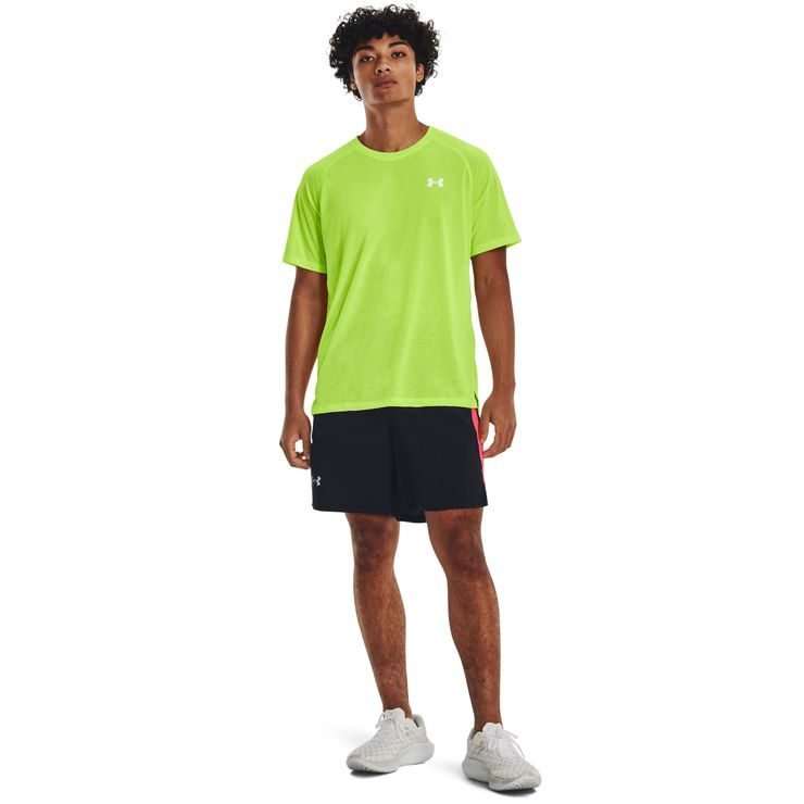 UNDER ARMOUR UA STREAKER TEE Green/yellow