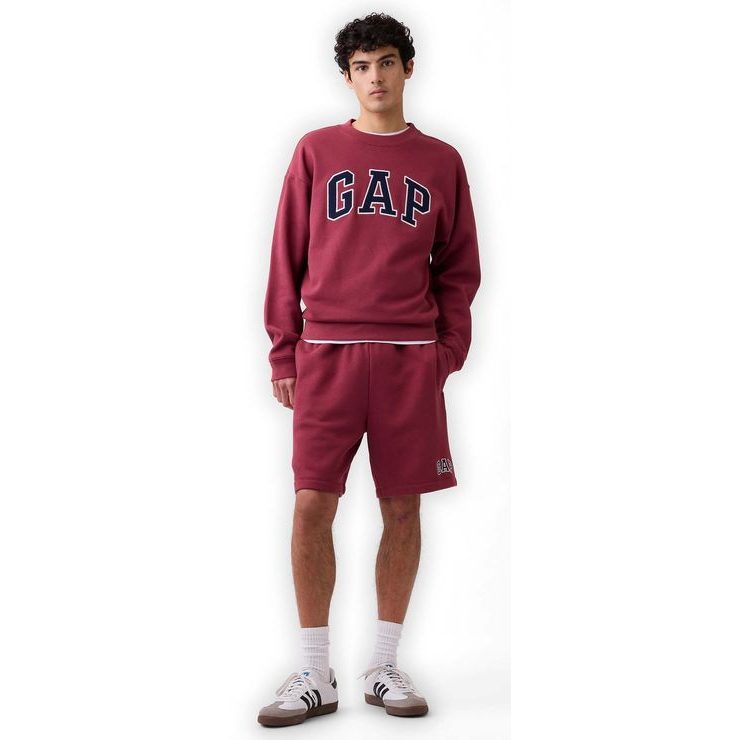 GAP 898181-00 Mikina s logem Unisex Růžová