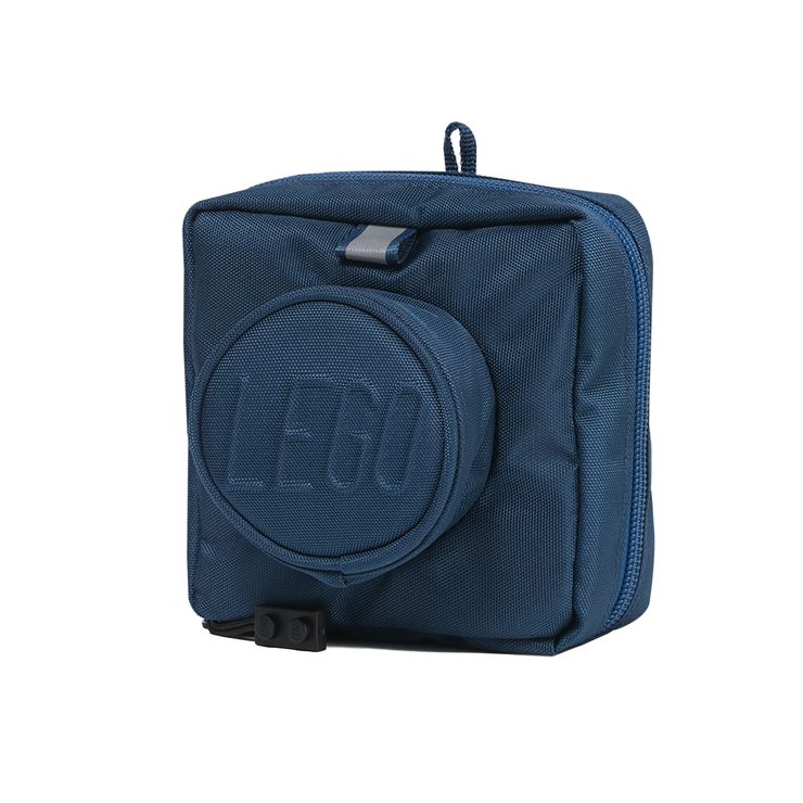 LEGO BAGS Brick 1x1 skládací nákupní 25 - tmavě modrá