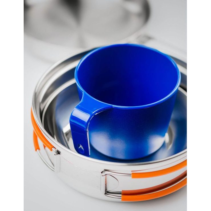 GSI OUTDOORS Glacier Stainless 1 Person Mess Kit