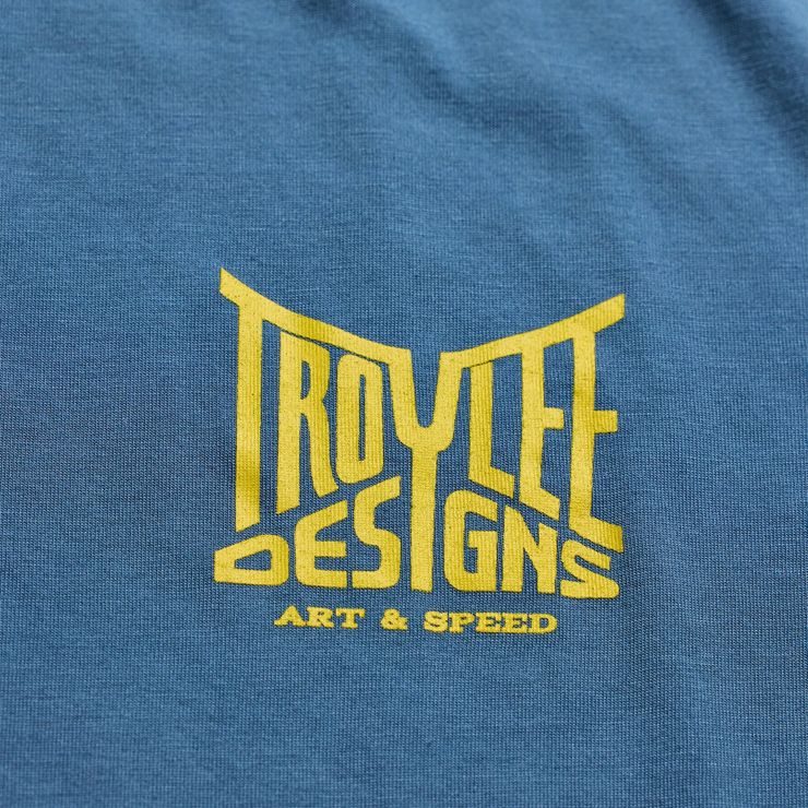 TROY LEE DESIGNS Skyline Ride SS Tee Handlebar Slate