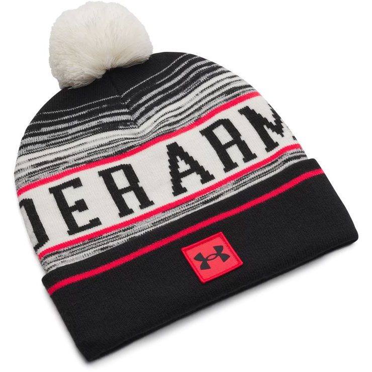 UNDER ARMOUR M Halftime Pom Beanie-BRN