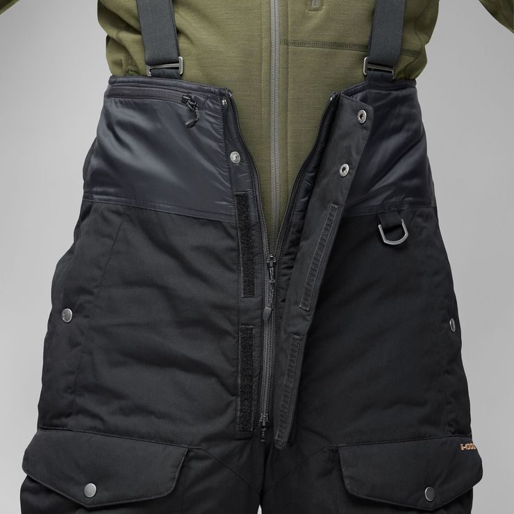 FJÄLLRÄVEN Polar Bib Trousers M, Black