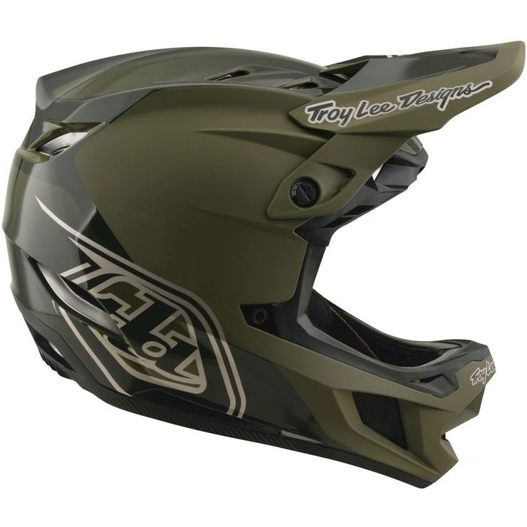 TROY LEE DESIGNS D4 POLYACRYLITE MIPS SHADOW BEETLE