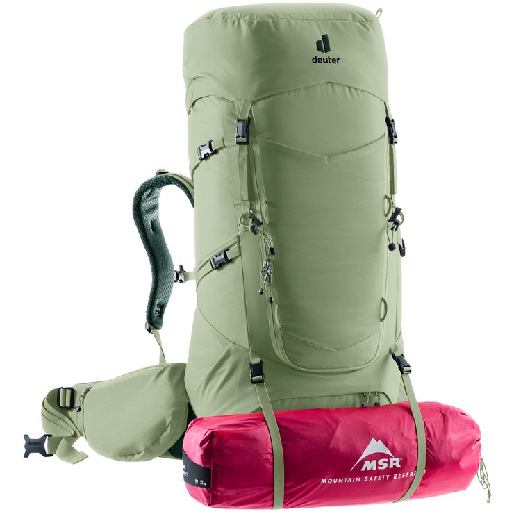 DEUTER Aircontact Core 55+10 SL grove-ivy