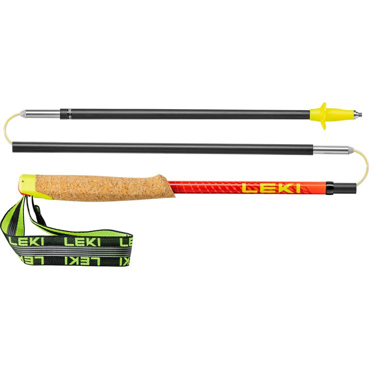 LEKI Neotrail Pro FX.One Superlite naturalcarbon-bright red-ruby red