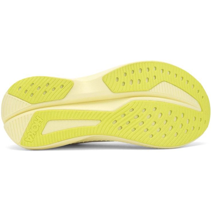 HOKA MACH 6 W WHITE/NEON CITRUS