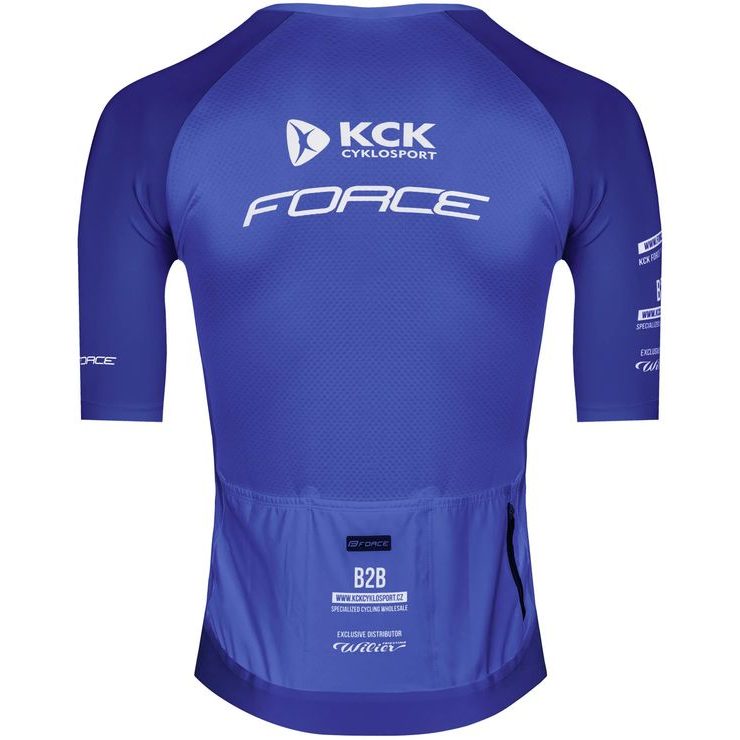 FORCE SCRIPT TEAM kr. rukáv, modrý