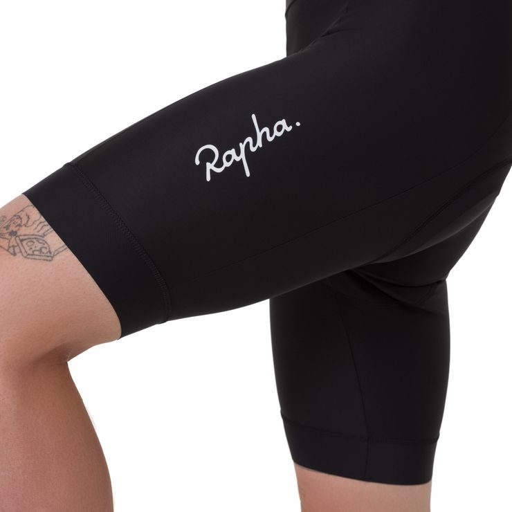 RAPHA Short Rapha 25 Core Bib Men Black/White