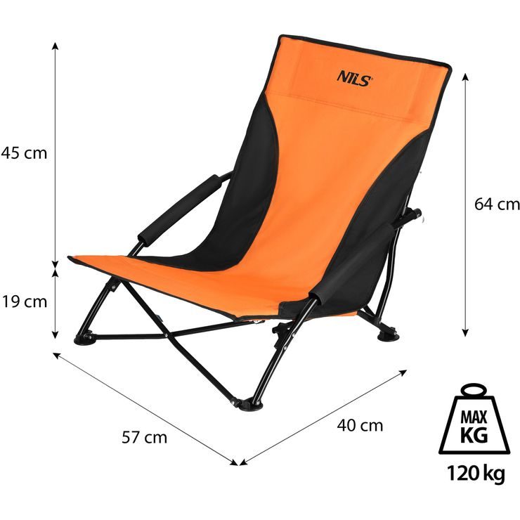 NILS NC3035 oranžovo-černé