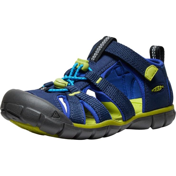 KEEN SEACAMP II CNX YOUTH, naval academy/chartreuse