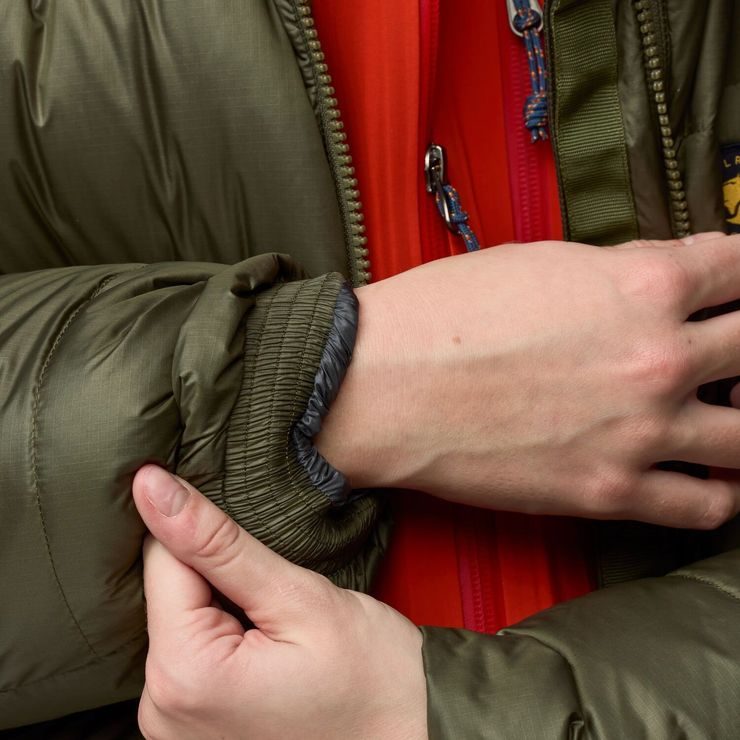 FJÄLLRÄVEN Bergtagen Topp Down Jacket W Laurel Green