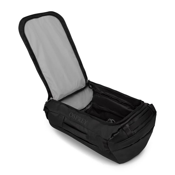OSPREY TRANSPORTER 65 raven black/black