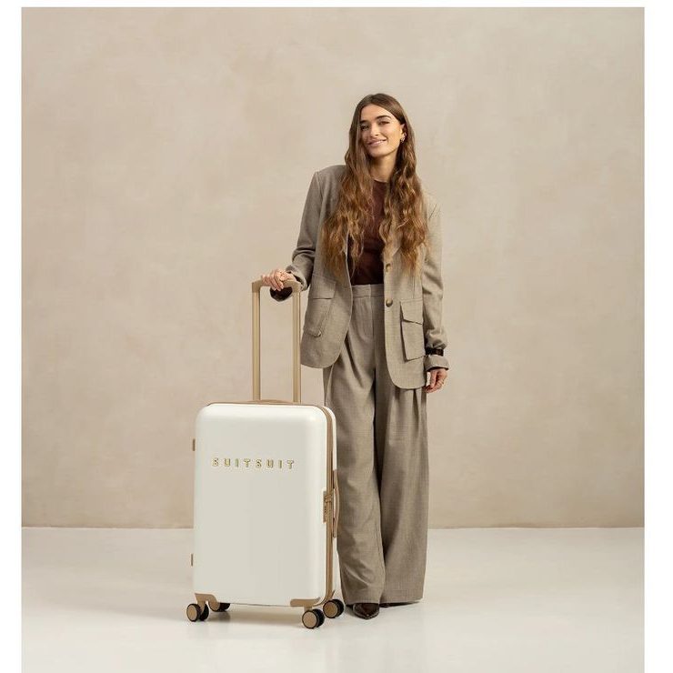 SUITSUIT Fusion White Swan M 60 L - bílá