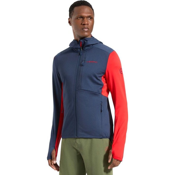 LA SPORTIVA Chill Thermal Hoody M Night Sky/Mountain Red