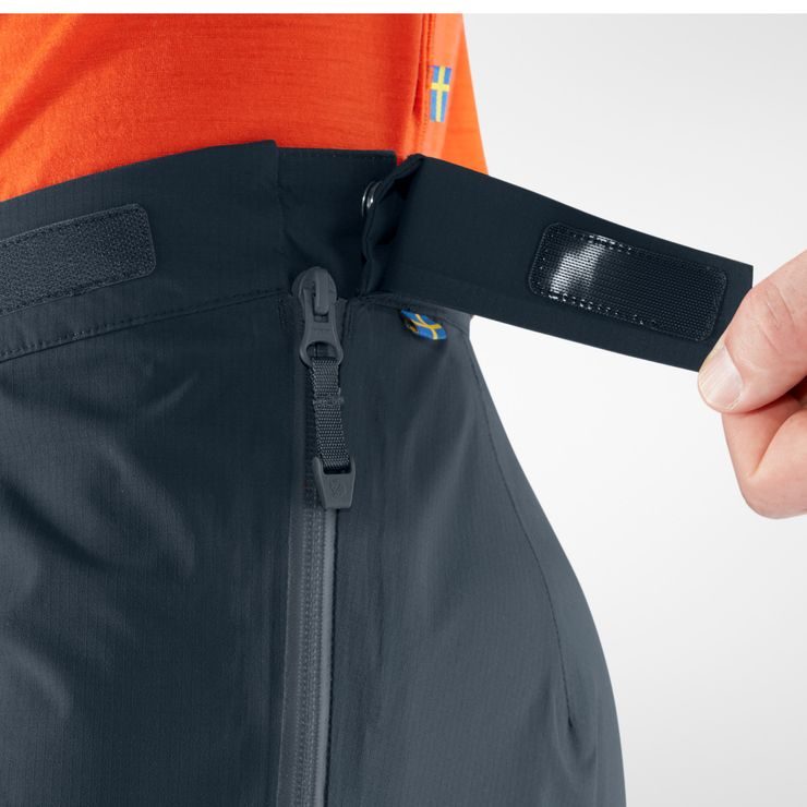 FJÄLLRÄVEN Bergtagen Lite Eco-Shell Trs M Mountain Blue