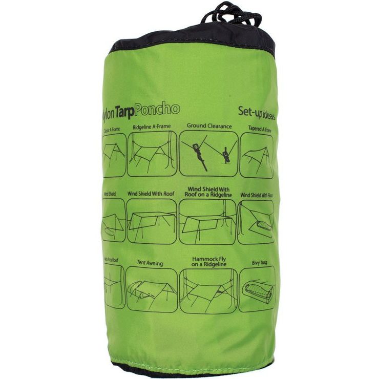 SEA TO SUMMIT Nylon 70D Tarp Poncho Green