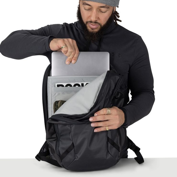 OSPREY TRANSPORTER PANEL LOADER 20 raven black