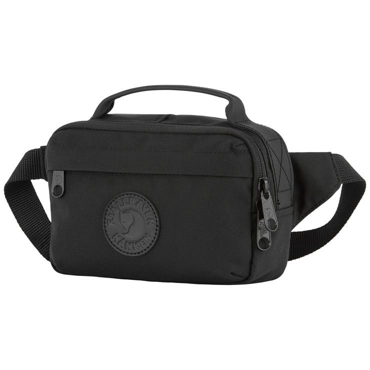 FJÄLLRÄVEN Kånken No. 2 Hip Pack 2 Black-Black